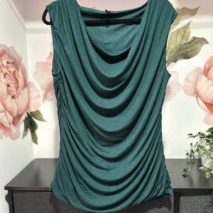 Maurices - Green Cowl Neck Shirt - XXL